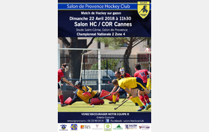 Match Salon HC / COR Cannes